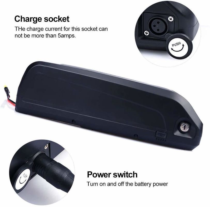 USB-Ebike-Batterie 36V 17ah 10s5p Lithium-Ionen-Batterie für Elektrofahrräder