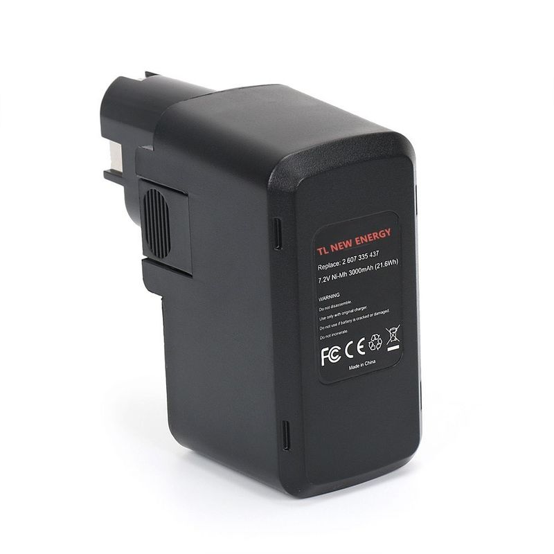 7.2V 3300mAh Bosch-Werkzeugbatterie 2 607 335 033, 2 607 335 073