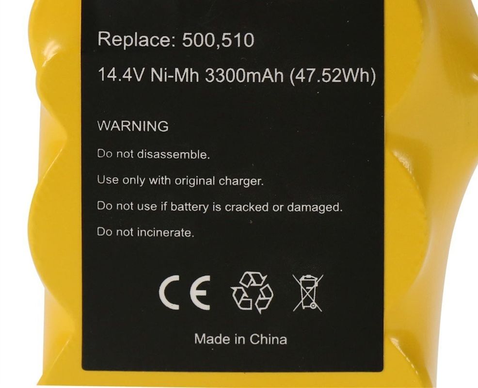 Ersatzbatterie 3300mAh für Irobot Roomba R3 500, 600, 700 für Staubsauger