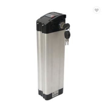 24V 36V 48V Elektrofahrradbatterie im Rahmen wiederaufladbar Silberfisch Typ