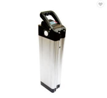 24V 36V 48V Elektrofahrradbatterie im Rahmen wiederaufladbar Silberfisch Typ