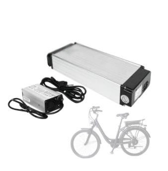 Silberner E-Bike Batterieersatz 48V für E-Go Wondervelo Hapex City Line