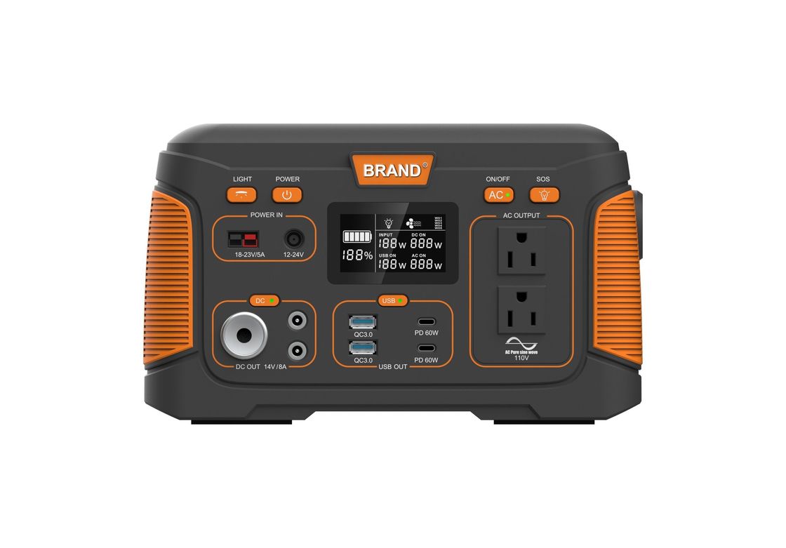 300W Outdoor-Portable Power Station Notfall-Camping Batteriebank mit AC/DC-Wechselrichter
