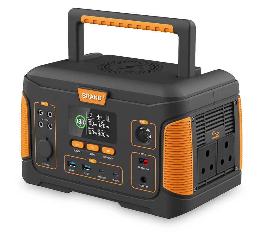 Zuhause/ Außenbereich/ Camping Solaranlage USB 650W 22.2V 28.6ah wiederaufladbar
