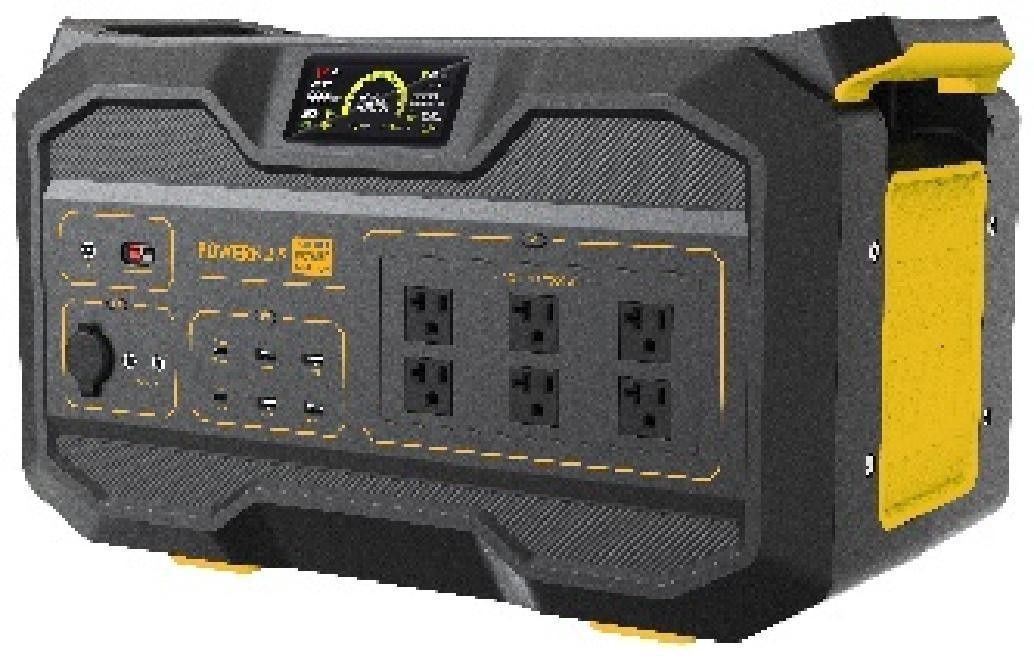 Solargenerator 500W Portable Power Station mit Solarpanel Kapazität 515wh Stromversorgung für Out Camping Nacht Angeln