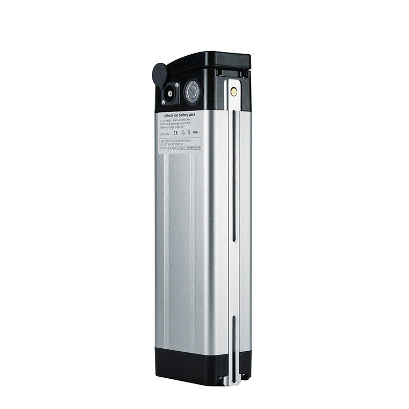 36V 13h 468 Wh Silber Fisch E-Bike Batterie Oberentladung RCA Ladestation