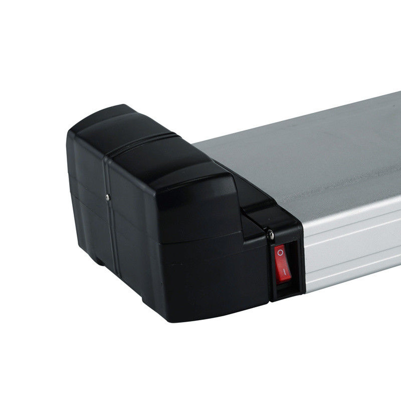 Langzeitzyklus 48V 250W 500W Silber Rückträger Wiederaufladbare Ebike Batterie Fiets Accufahrrad Akku Akku Fur Elektrofahrrader OEM/ODM Batteriepaket Lithiumbatterie
