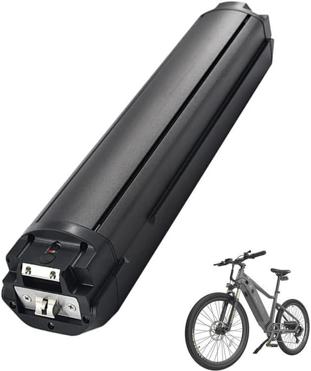 36V 10,4ah E-Bike Ersatzbatterie 13s4p Schwarz 30A PCB Schutz mit 5V USB-Ladegerät