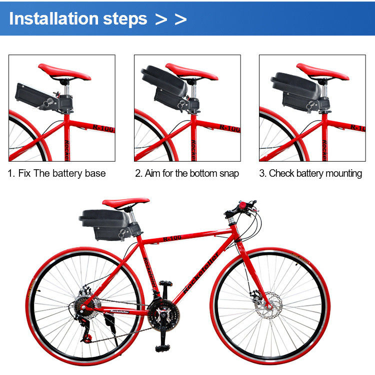 Faltbares Kleines Frosch E-Bike Batterie 36V 10Ah 11,6Ah Für 250W ScooterElektrofahrrad