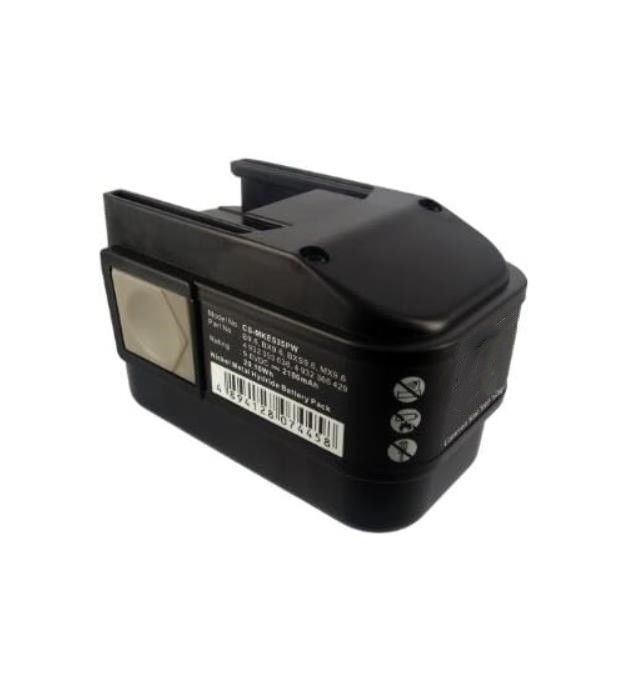 Ersatzbatterie für AEG/Atlas Copco/Milwaukee - B9.6BX9.6BXS9.6, MX9.6 Milwaukee- 4 932 353 638, 4 932 366 429