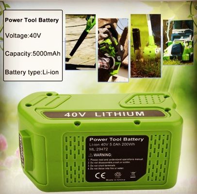 Gartenwerkzeuge Grünanlagen 40 Volt Lithiumbatterie 20302 20672 24252