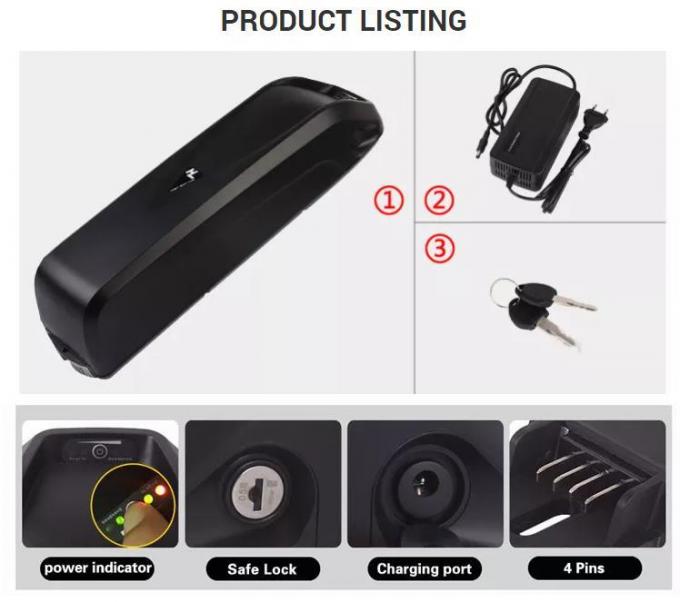 36V 48V 52V 60V Electric Bicycle Battery Lithium Ion E-Bike Battery Pack 10ah 15ah E Bike Battery Akku Fur Elektrofahrrader Fiets Accu Fahrrad Akku