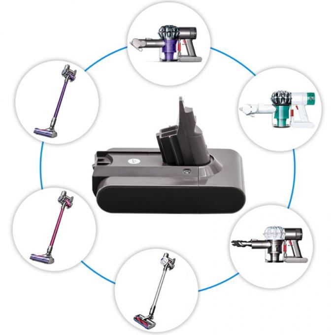 DC31B Dyson kabellose Staubsaugerbatterie mit tiefem Zyklus 22.2V 2.2Ah für Staubsauger 3