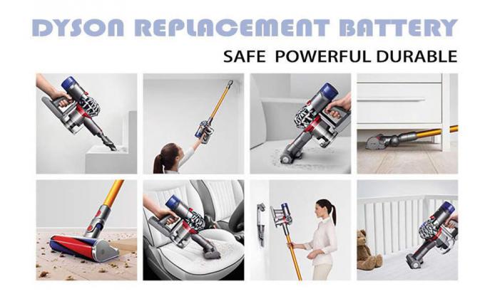 DC31B Dyson kabellose Staubsaugerbatterie mit tiefem Zyklus 22.2V 2.2Ah für Staubsauger 4