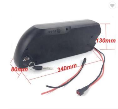 48V 17.5ah Panasonic Samsung LG Cells 2900 3500mAh 1000W Tiger Shark Style Li-ion Lithium Battery for Electric Bike Kit