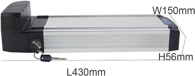 11.6ah 36v Ebike Batterie Pack Lithium-Ionen-Batterie passt für E-Go Wondervelo Hapex 1