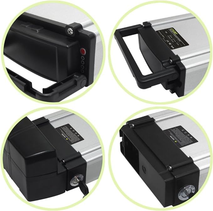 11.6ah 36v Ebike Batterie Pack Lithium-Ionen-Batterie passt für E-Go Wondervelo Hapex 4